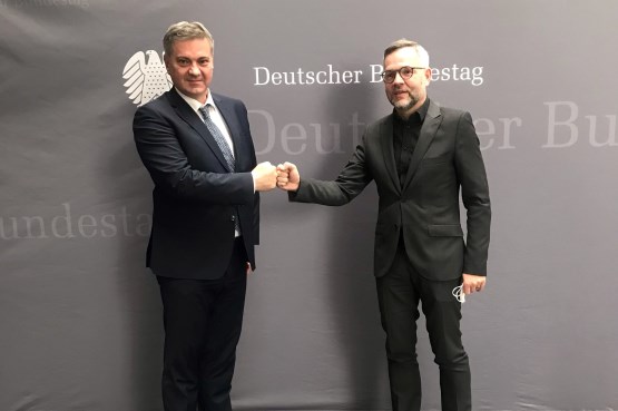 Predsjedatelj Zastupničkog doma dr. Denis Zvizdić sastao se danas u Berlinu sa predsjedateljem vanjskopolitičkog odbora Bundestaga